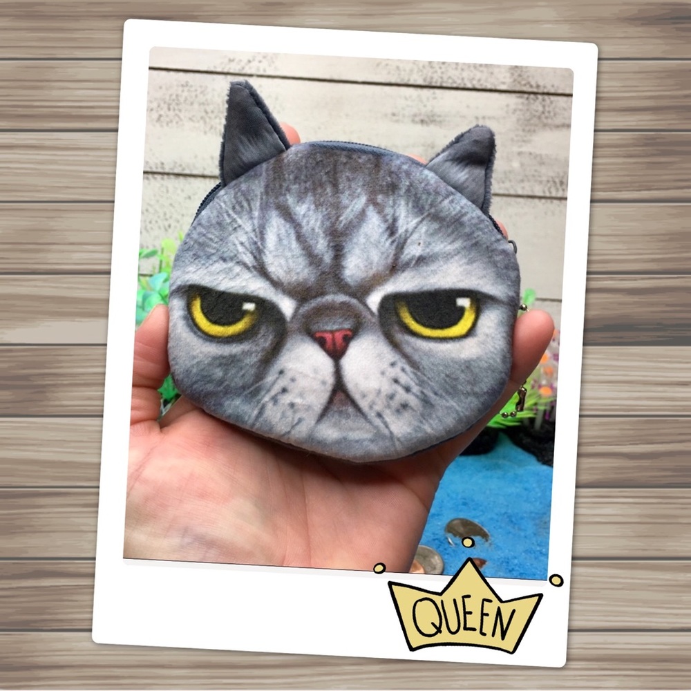 Grumpy Cat Coin Purse - Picture 2 of 8